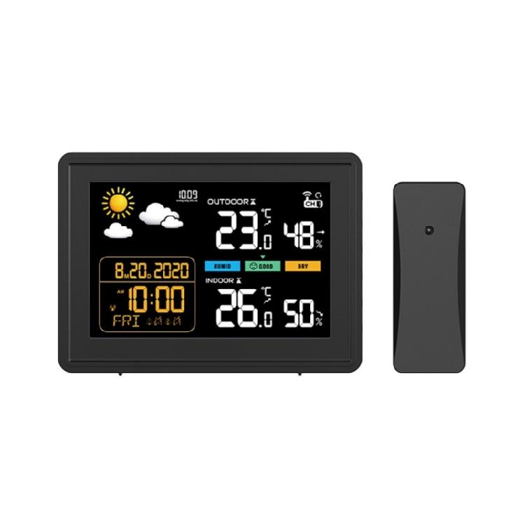 

Digital Temperature Humidity Measurement Meter Weather Stations with Alarm Clock Thermometers Hygrometer for Home 1