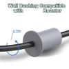 6Pcs Cable Routing Kits Furniture Wall Hole Bushing Cable Grommet Universals Cable Management Wire Organizers Easy Use