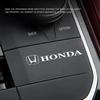 WDM2 PU Car Emblem Stickers Auto Interior Decoration Decal  For Honda Civic Accord Crosstour Spirior Odyssey Avancier UR-V Sienna