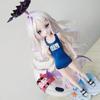 23CM Blue Archive Hina Swimsuit Asuna Bunny girl figure PVC Action Anime model adult Collection Dolls toys gift