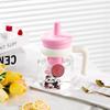 Honey Panda Gourd Filter Glass Bottle 860ml