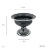 European Gold Metal Flower Pot: Retro Vase for Weddings and Hotel Decor, Dried Flower Arrangement Ornament
