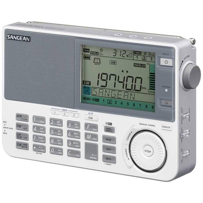 Radio portable - discover - 909x2 - haut-parleur intégré 3" - mémoire alphanumérique - gris clair