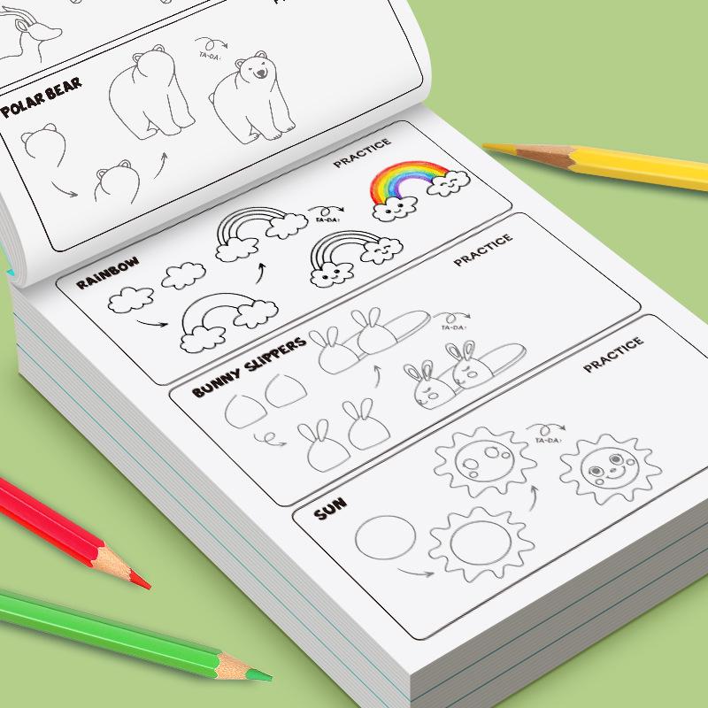 200+ Step-by-Step Painting Guide: Bestseller Coloring Book