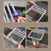 Suction Cup Sink Waste Filter Plastic Waste Garbage Net Shelf Garbage Drain Rack  Home