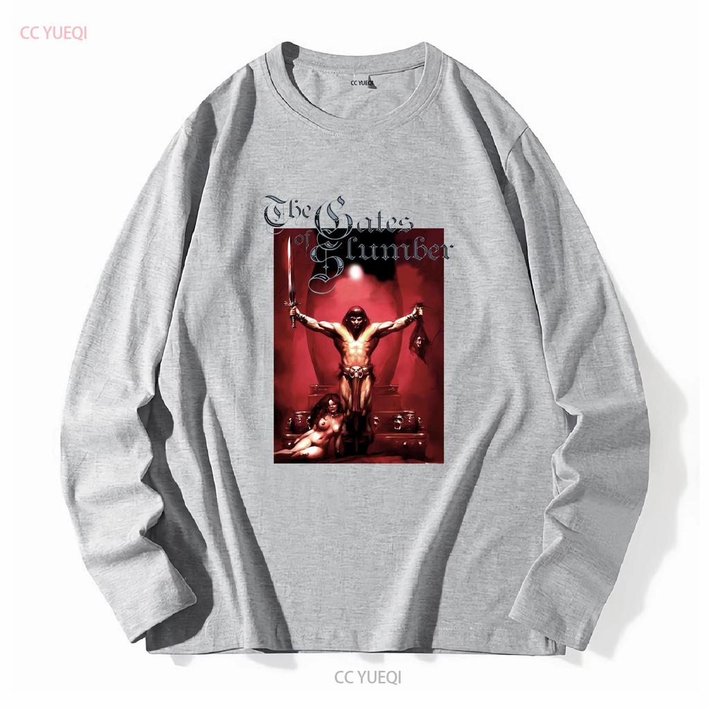Gates of Slumber The Conqueror T shirt XL 110858 vintage Washed Casual Comfortable streetwear Breathable graphic Versatile Soft