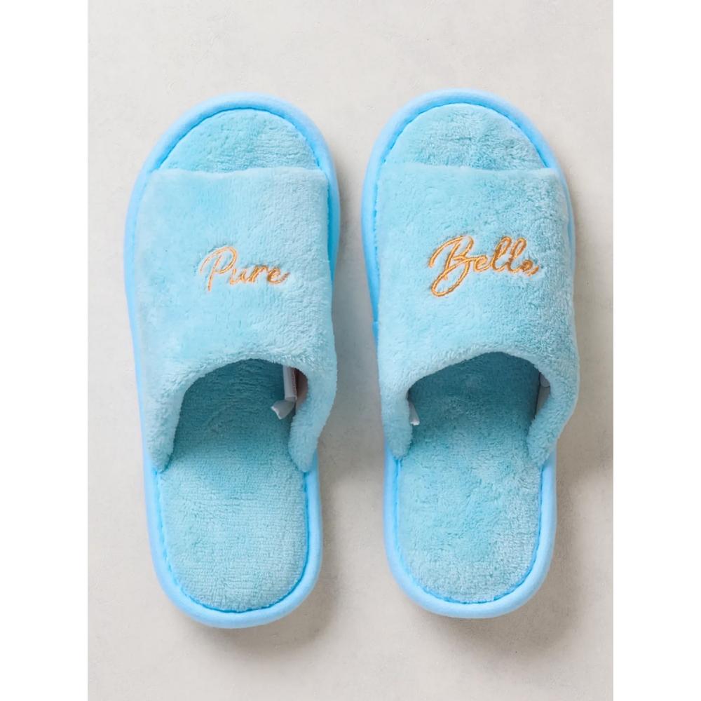 Daiso Washable Embroidery Point Split Living Room Shoes 230 To 250 Mm