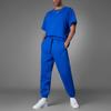 Adidas Originals Trefoil Blue Version Solid Stripe Logo Drawstring Casual Joggers Men Bottoms HM6491