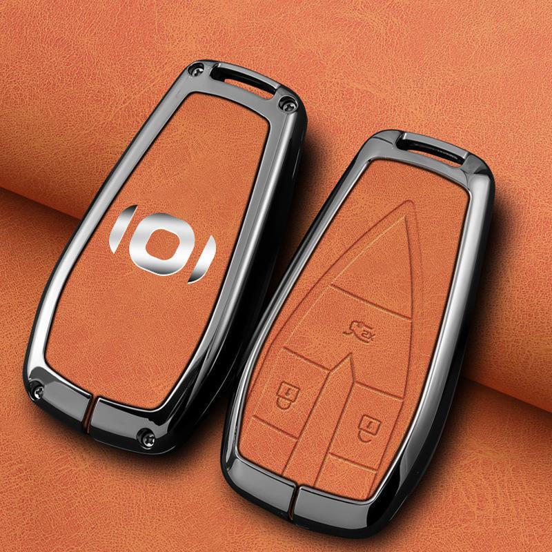 Changan Qiyuan A07 Key Cover with High-End Metal Buckle for Male and Female Models.