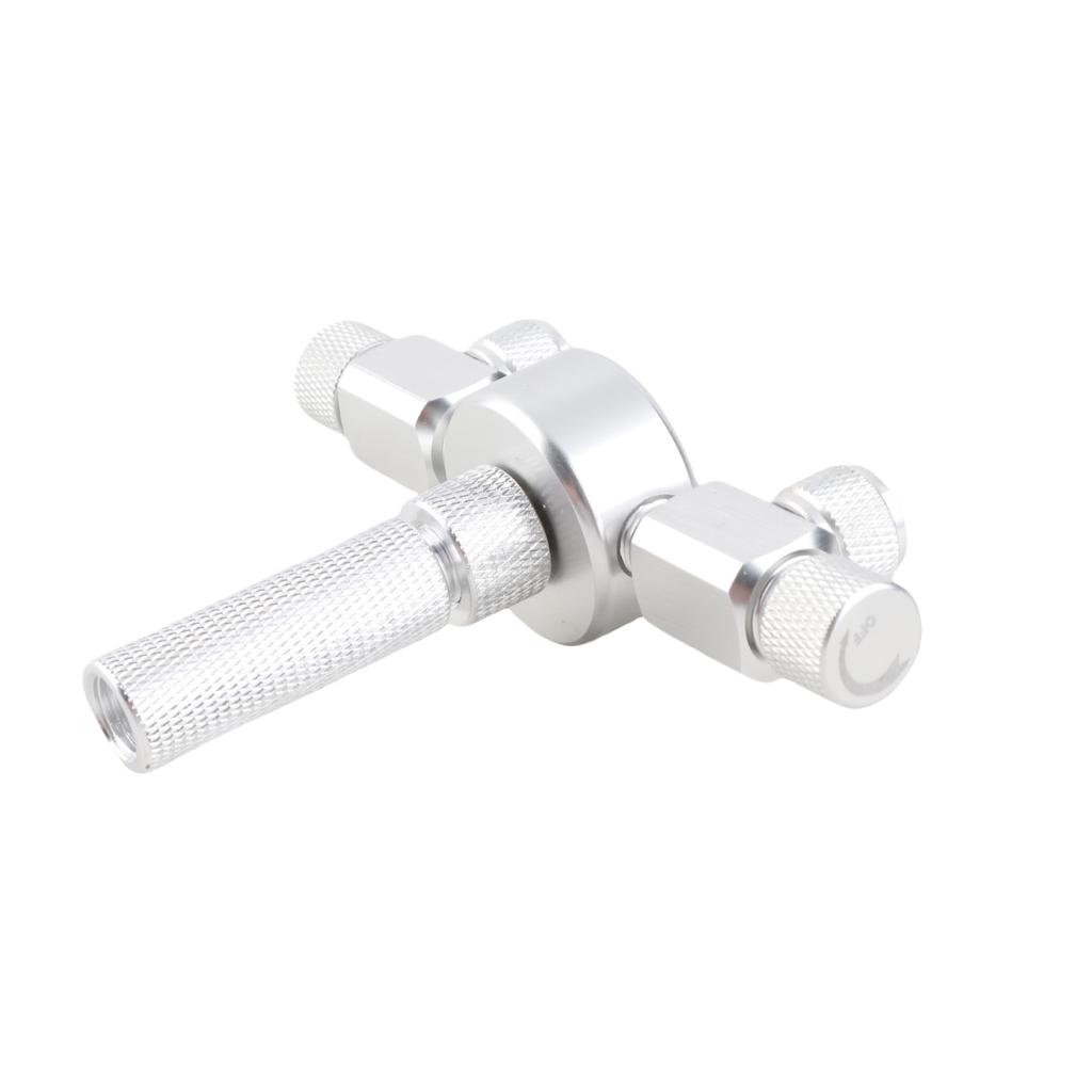 Akvarijní nádrž CO2 Rozdělovač Regulátor Distributor Jehlový Jemně Nastavovací Ventil pro CO2 Regulátor