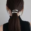 Neue Mode Metall Doppelschicht Haarband Haarnadel für Frauen Vintage Goldfarbe Pferdeschwanzhalter Haarnadel Haarschmuck