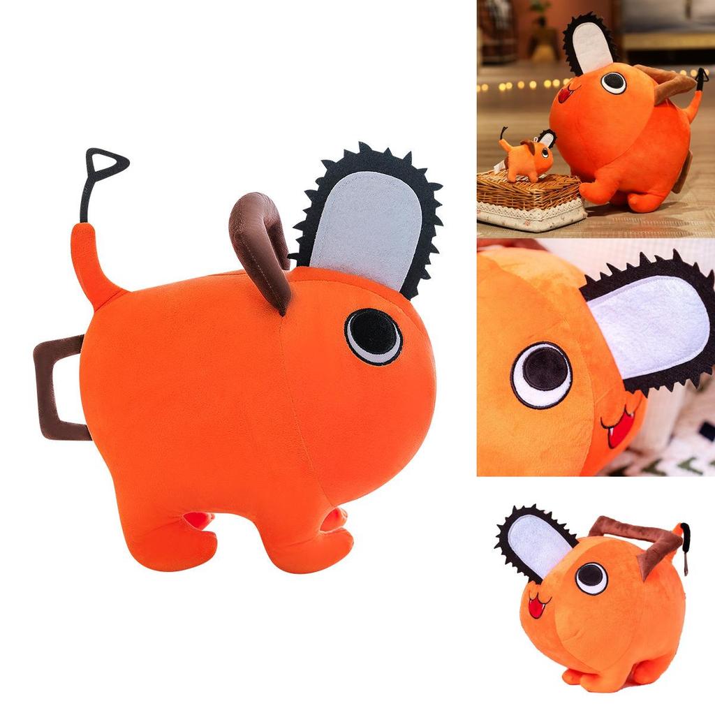 Chainsaw Man Pochita Plush Toy Stuffed Doll For All Ages Soft Squishy Non-toxic Materials Birthday Xmas Gift