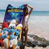 Cartoon S-Smurfs Big Microfiber Beach Towels Quick Dry Towel Sand Beach Towels Pool Towel for Travel Swim Pool Yoga