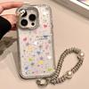 Color love applies to Apple iPhone17Pro mobile phone case 15/16 laser 13 flash diamond star 12 niche 14