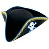 Make Up Hat Role Play Novelty Pirate Hat Battery Operated Illuminated Hat for Parties and Music Festivals