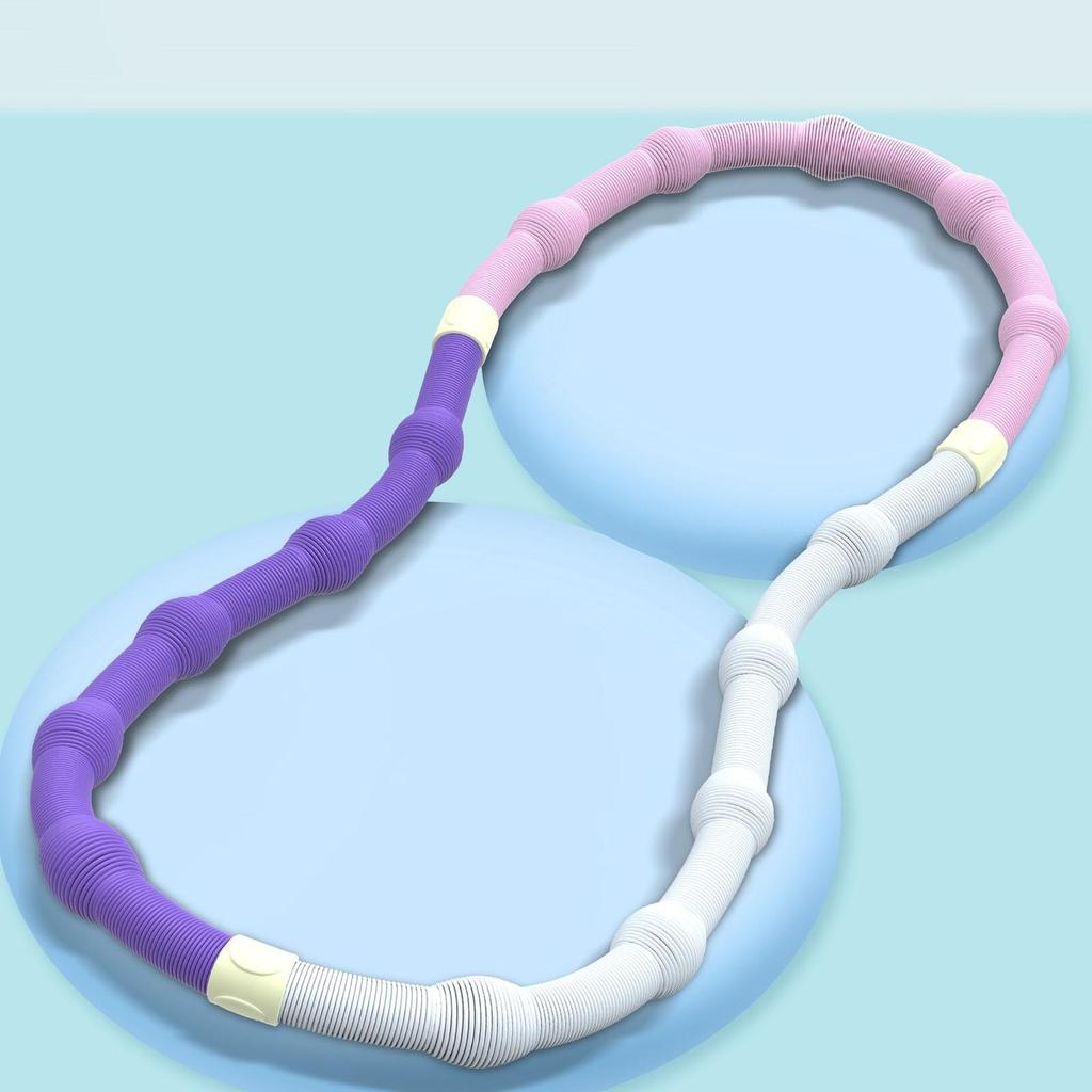 Comfortable PVC Exercise Hoop for Outdoor Workout, Waist-friendly Design, Gym, Watching TV,
