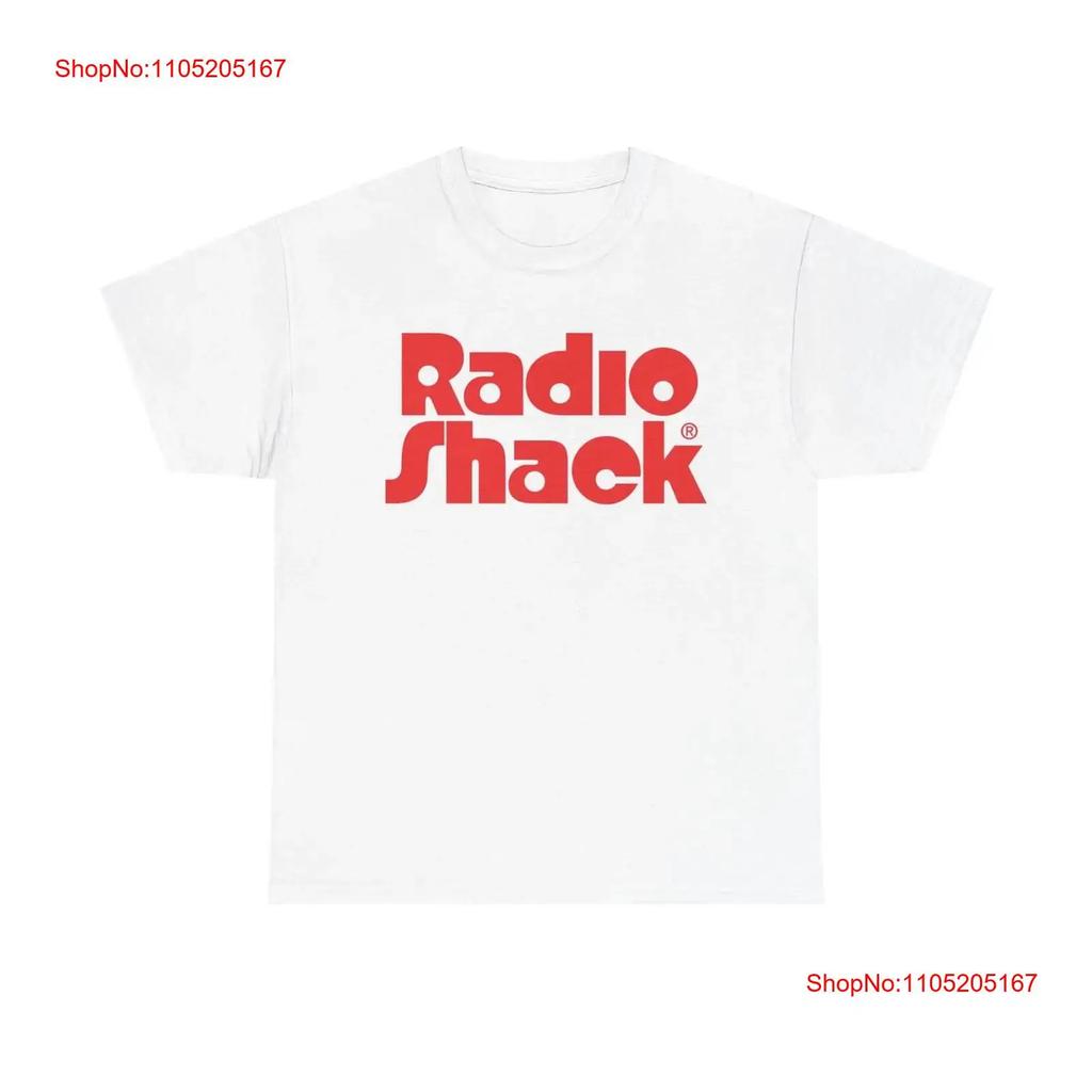 Radioshack Vintage T Shirt Heavy Cotton Brand New Vintage Streetwear Stretched Slightly Comfortable Versatile Graphic