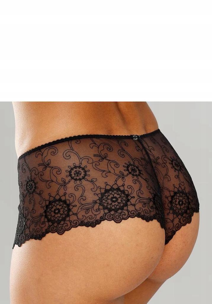 H2042 NUANCE, Women's Lace Panties, black 40/42