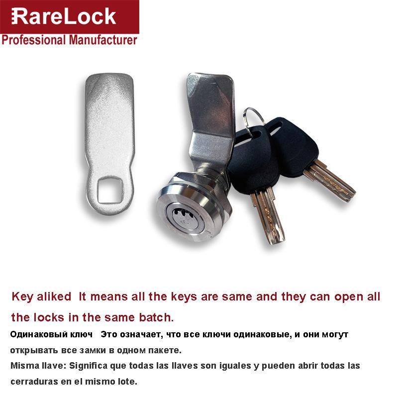 Lock 304 Stainless Cabinet Lock with 2keys 2 Cam Piece 3 Length for Mailbox Toolbox Outdoor Yacht Ships Rarelock MA121 G1 Key Same