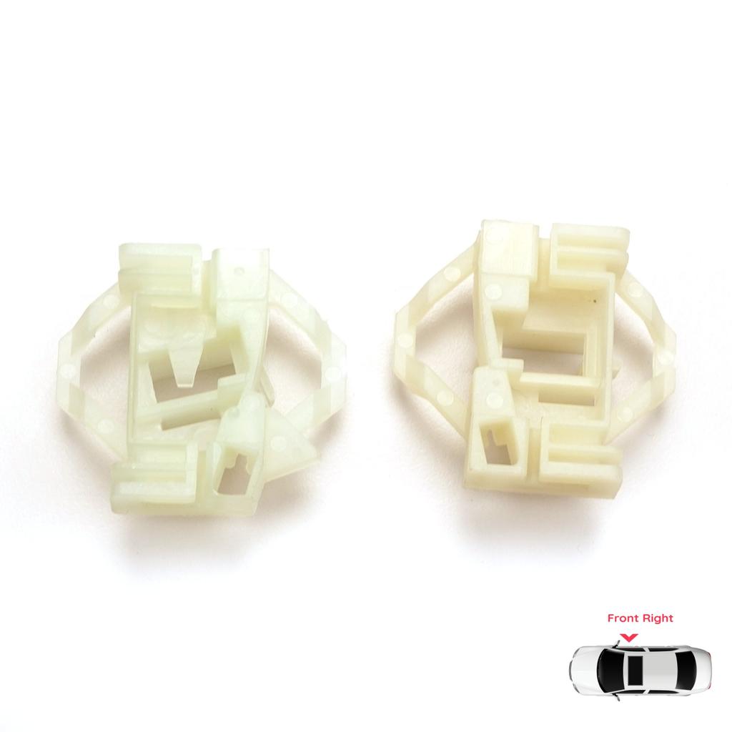 BWR34+BWR63 Window Regulator Clips Front Right for VW Polo Classic Caddy 2 Seat Cordoba 1 Ibiza 2 Inca Skoda Octavia 1 6K4837402