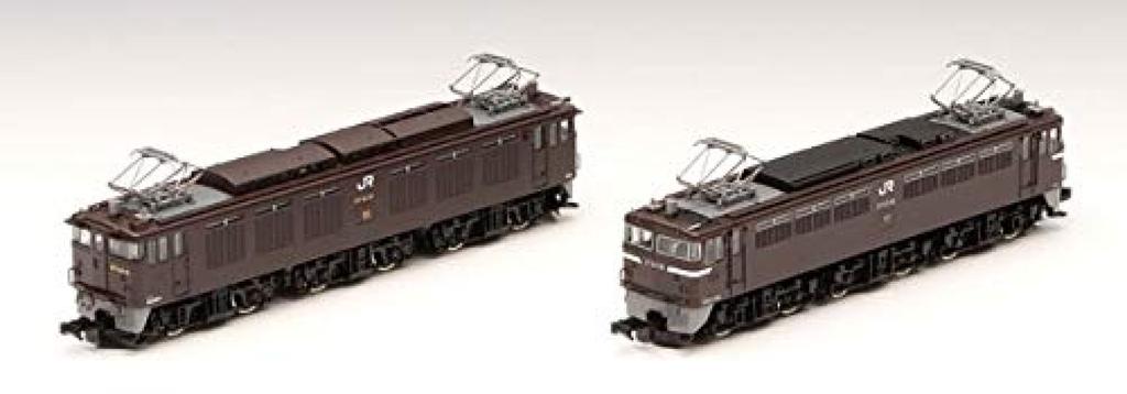 TOMIX N Gauge JR EF64 EF65 Electric Locomotive Set 98977 Railway Model Electric Locomotive No. 41/Brown No. 56/Brown