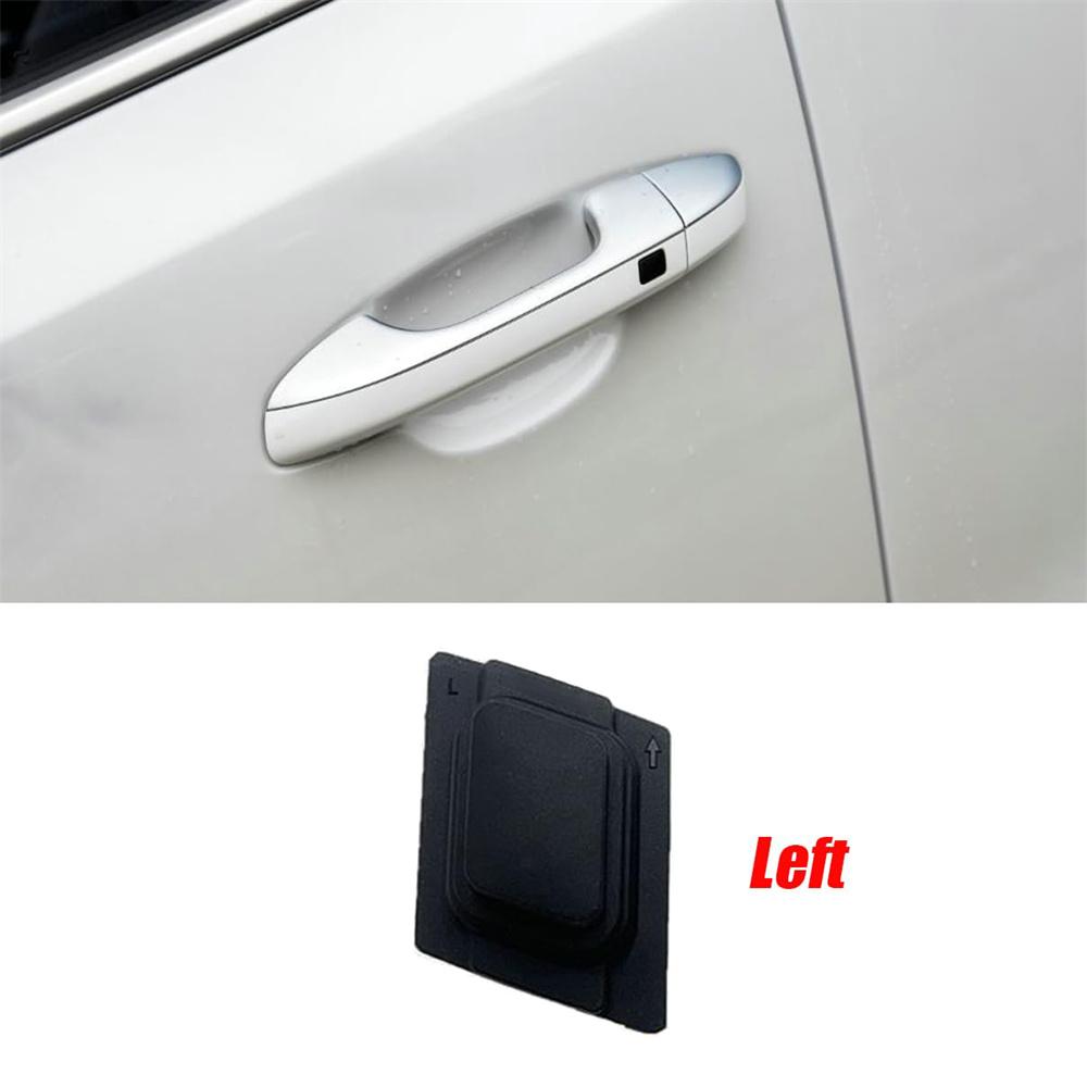 

New 1 Pair Front Door Handle Button Switch Rubber Black For Kia Sportage 2017 - 2021