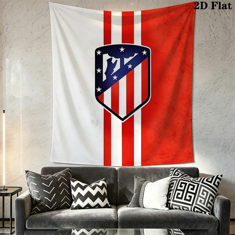 Atleti E Wall Hanging Printed Fabric Blanket Decorative Tapestries for Bedroom Living Room Home Decor