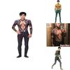Tuta Zentai in Spandex Per Fan di Aquaman Ideale Per Halloween e Cosplay**