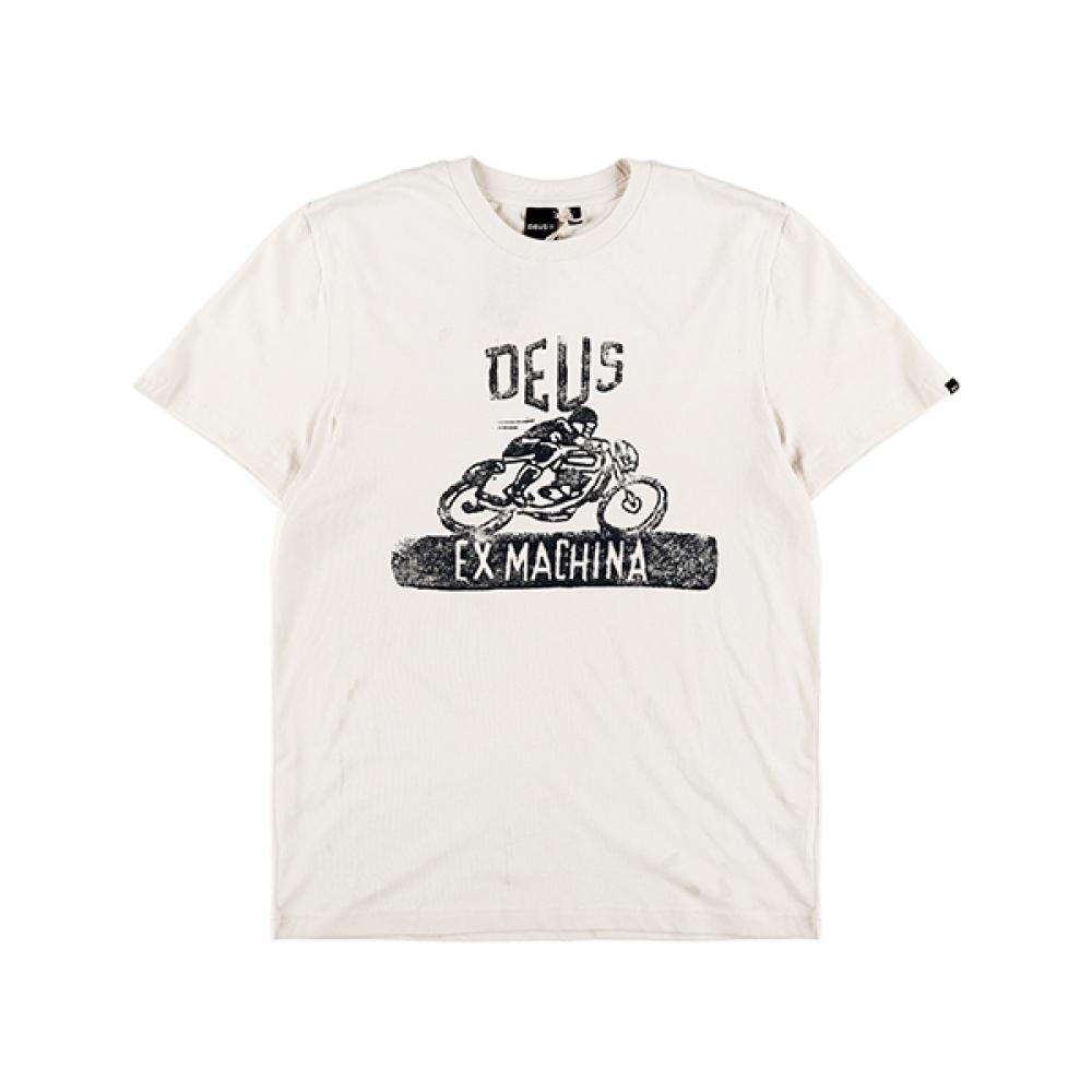 

DeuS X Makina Dmf241739b Vwh Twin Twin Men S Short Sleeve Tee DMF241739B VWH (M)