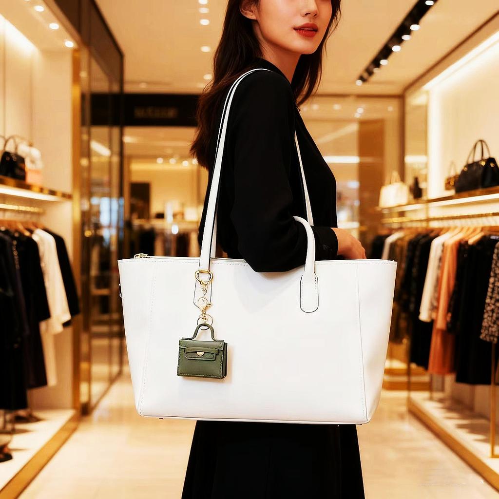 Cross-border solid color small square bag creative gift mouth red envelope keychain earphone bag car pu key chain pendant wholesale