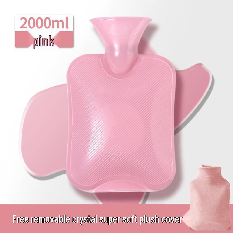 Extra Long Hot Water Bottle for Bed - Thickened Design for Warm Feet and Sleep Comfort