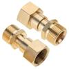 High Pressure Washer Swivel Connector Hose Fitting M22 14mm 15mm Anti-tangle Thread Rotation Water Gun Connector Car Cleaning