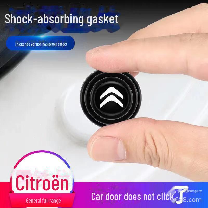 Car Door Anti-Collision Cushion: Shock-Absorbing, Sound-Insulating, Thickened Rubber Protection Patch