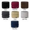 Double-Layer Fleece Neck Warmer for Men Thick Warm Fleece Lined Thermal Scarf  for Cold Weather