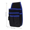 Tool Waist Bag Heavy Duty Oxford Cloth Waist Tool Pouch for Electrician Technician Electrical Maintenance Work