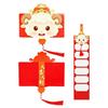 6 Card Positions New Year Red Envelope Cartoon Lucky Money Bag Foldable Red Envelope  Birthday Gift