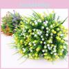 Preserved Plastic Plant Sprigs With Varied Flower Types For Gift Craft Or Decorative Use