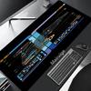 Starship Blueprint Pad Desk Pad Mouse Pad Gamer Computer Cabinet Star Trek Game Office Accessories Keyboard Anime Extended Large