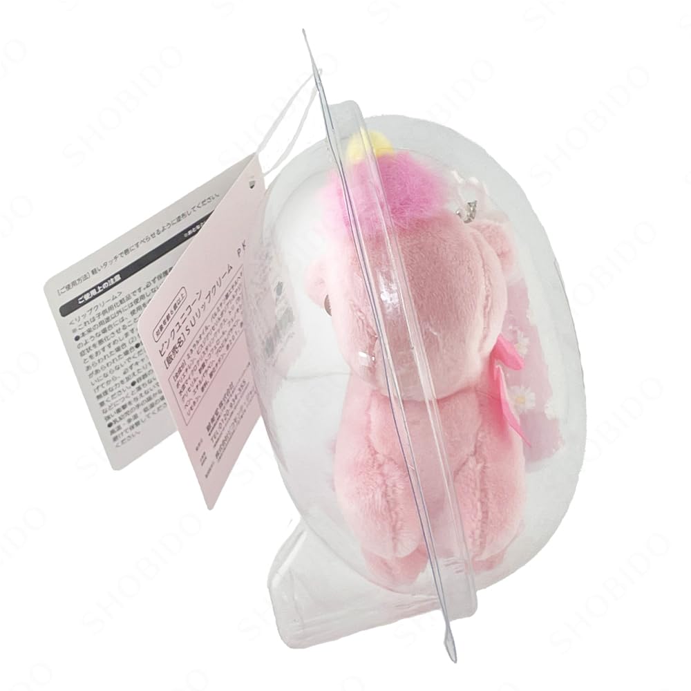Shobido Plush Toy & Lip Balm Pink Unicorn NL43921