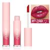 DUNUF 18-Color Diamond Lipstick Gloss: Easy-Apply, Long-Lasting, Plumping Shimmer Glaze for Glossy Makeup.