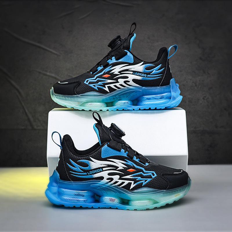 Boys shoes 2025 new children's autumn sports shoes medium and large children's leather waterproof running shoes children's casual shoes