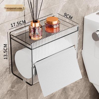LIEI Wandmontierte, lochfreie Taschentuchbox