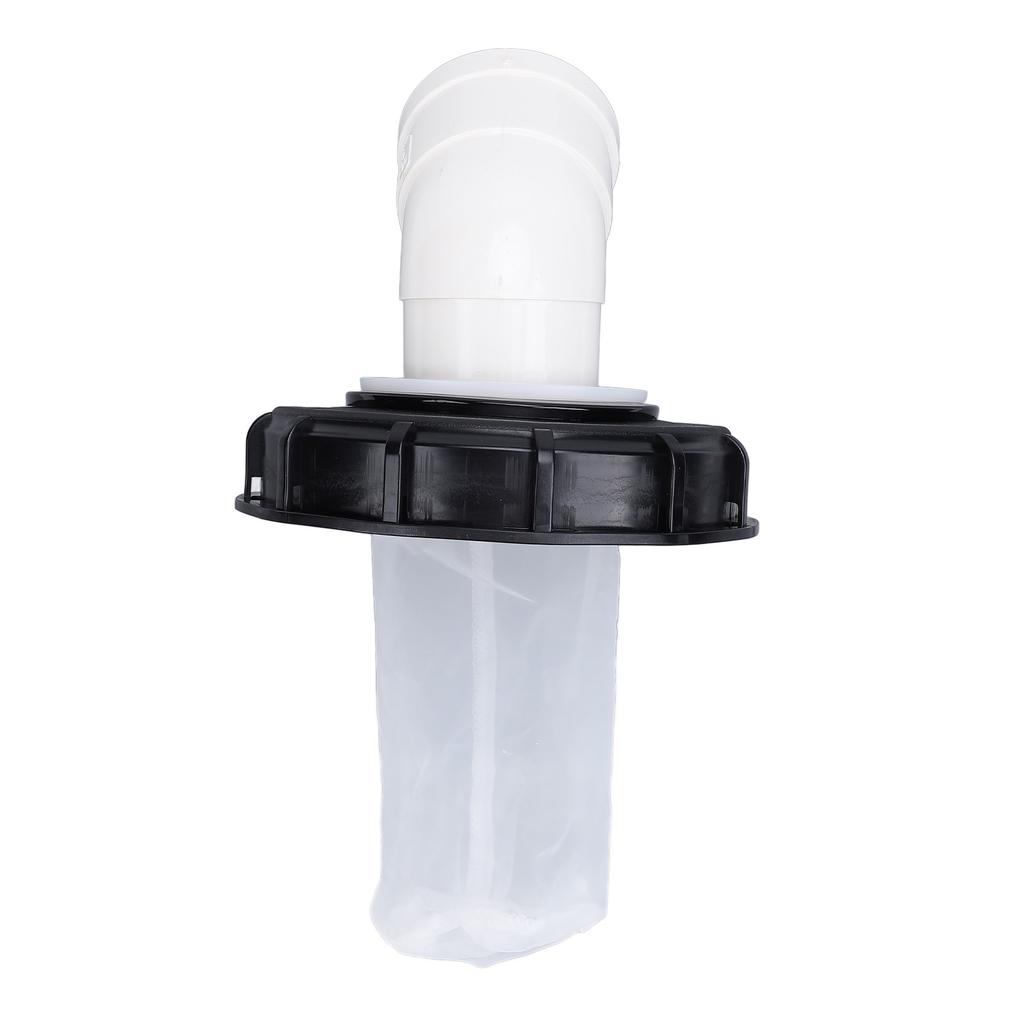 DN150‑165mm Tonnenfassdeckel Kunststoff Wiederverwendbar Tonnenfass mit Filter für Chemische Pharmazeutische Lebensmittelindustrie