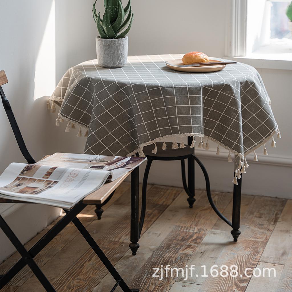 Cloth Dad For Bohemian Beige Fringed Square Dining Table Cloth Round Table Cloth Coffee Table Cover Napkin Placemat