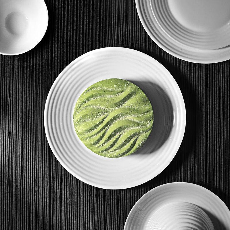 Luminarc Hua Ruina 18-Piece White Jade Dinnerware Set