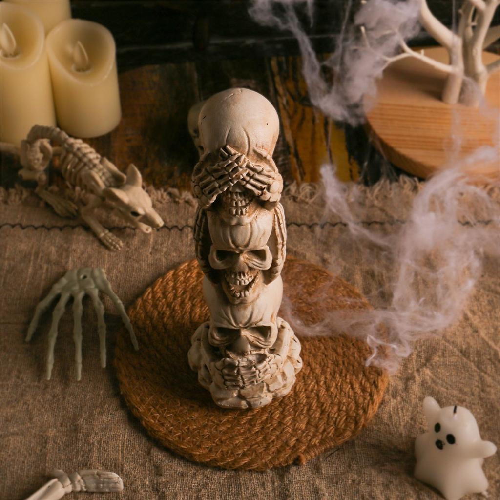 Halloween One-piece Resin Ornaments, Halloween Horror Decoration Desktop Decoration Props