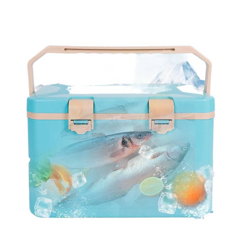 Sea Fishing Insulated Tackle Box with Oxygenator - Lightweight, Refrigerated, and Perfect for Live Shrimp.