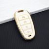 4 Tasten TPU Auto Schlüsselabdeckung Halter Schale für Hyundai Tucson Sonata Solaris Hybrid Nexo NX4 Santafe Auto DN8 Schlüsseltasche Schlüsselanhänger