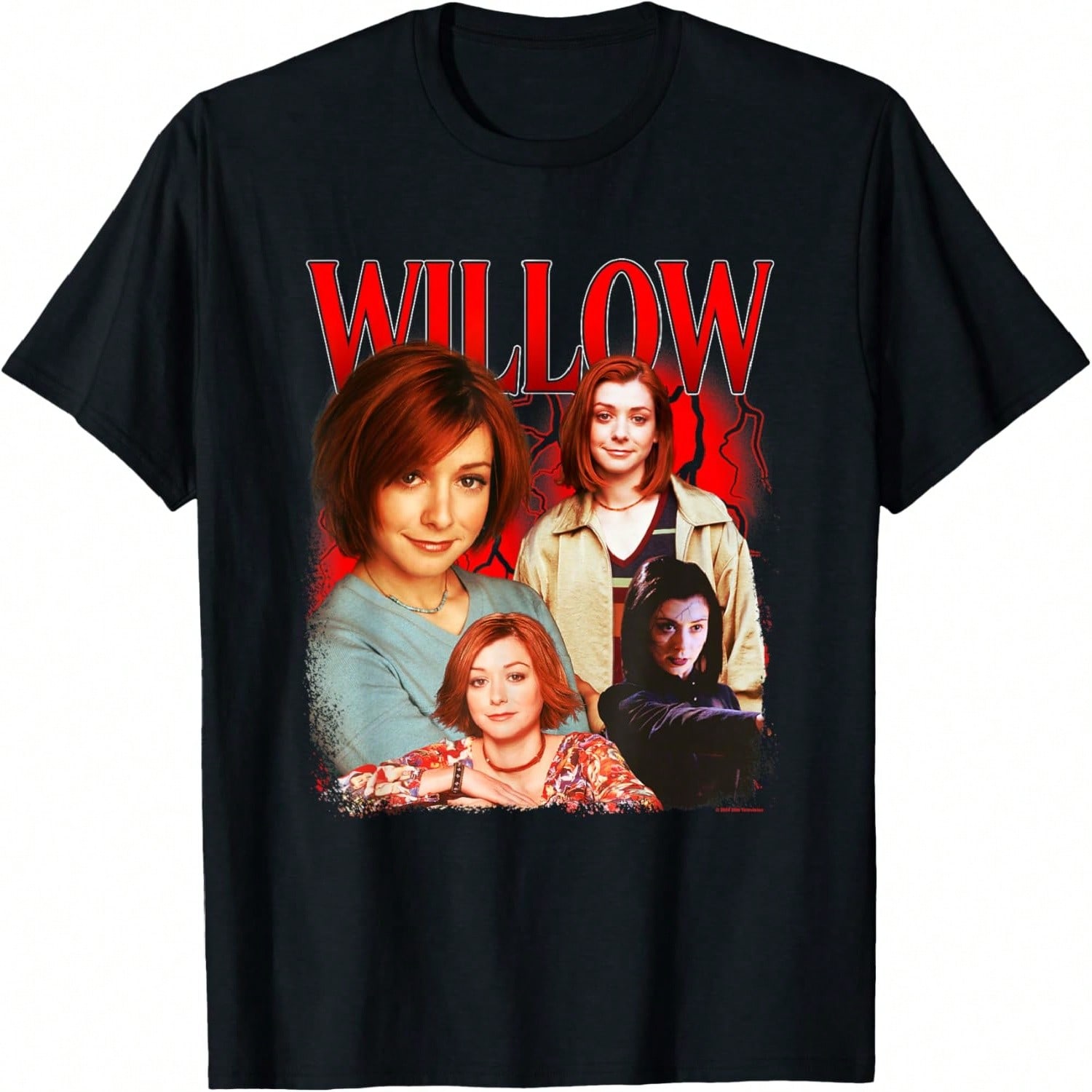 Buffy The Vampire Slayer Group Shot Vintage Chest Poster T-Shirt S разноцветный