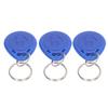 100 Pieces RFID Key Fob Keychain Readable Door Access Control Token Tags for Residential Apartment